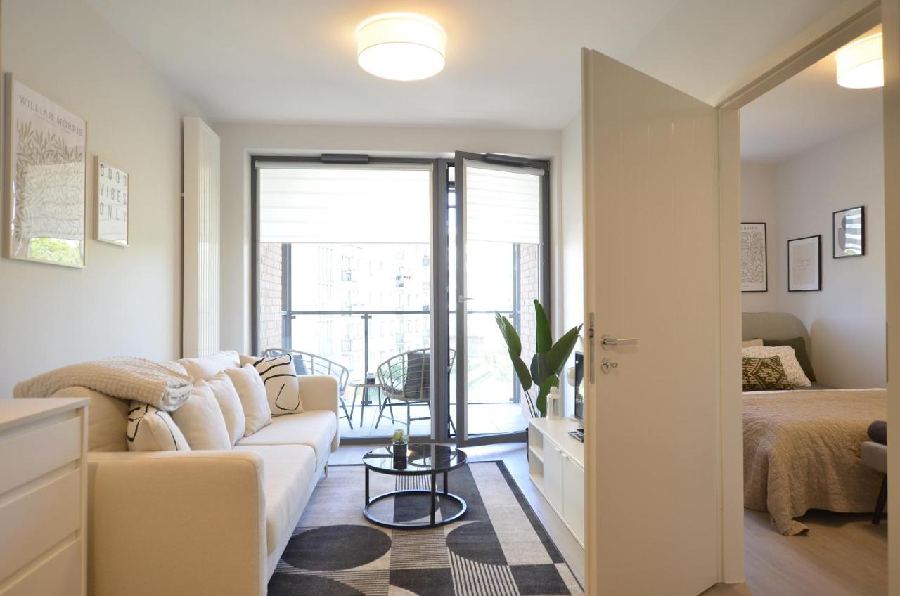 Green Estate Old Town Apartment, Private Parking, Balcony Danzig Exterior foto