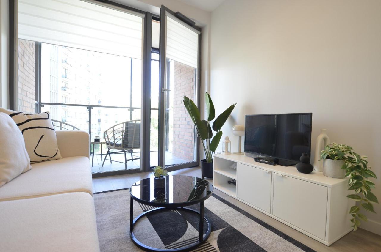 Green Estate Old Town Apartment, Private Parking, Balcony Danzig Exterior foto