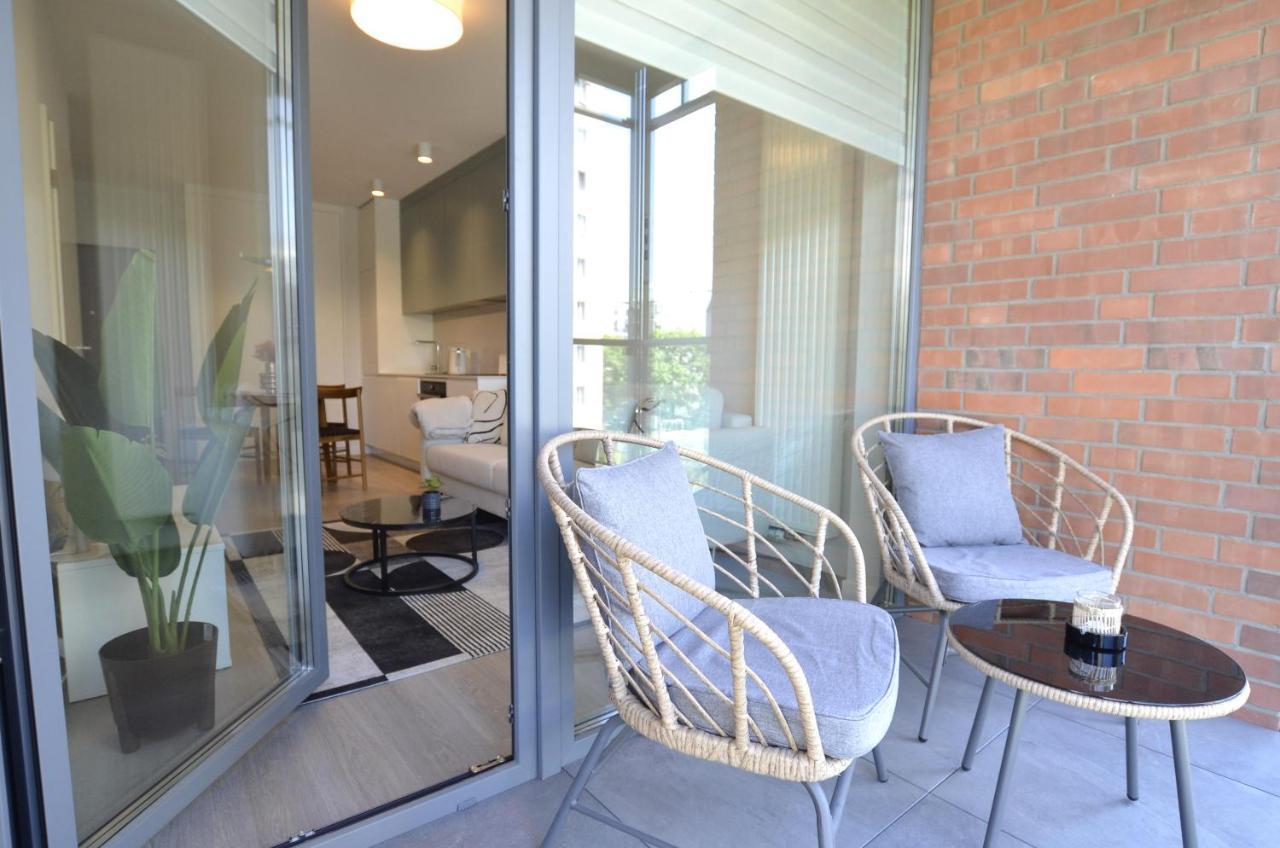 Green Estate Old Town Apartment, Private Parking, Balcony Danzig Exterior foto